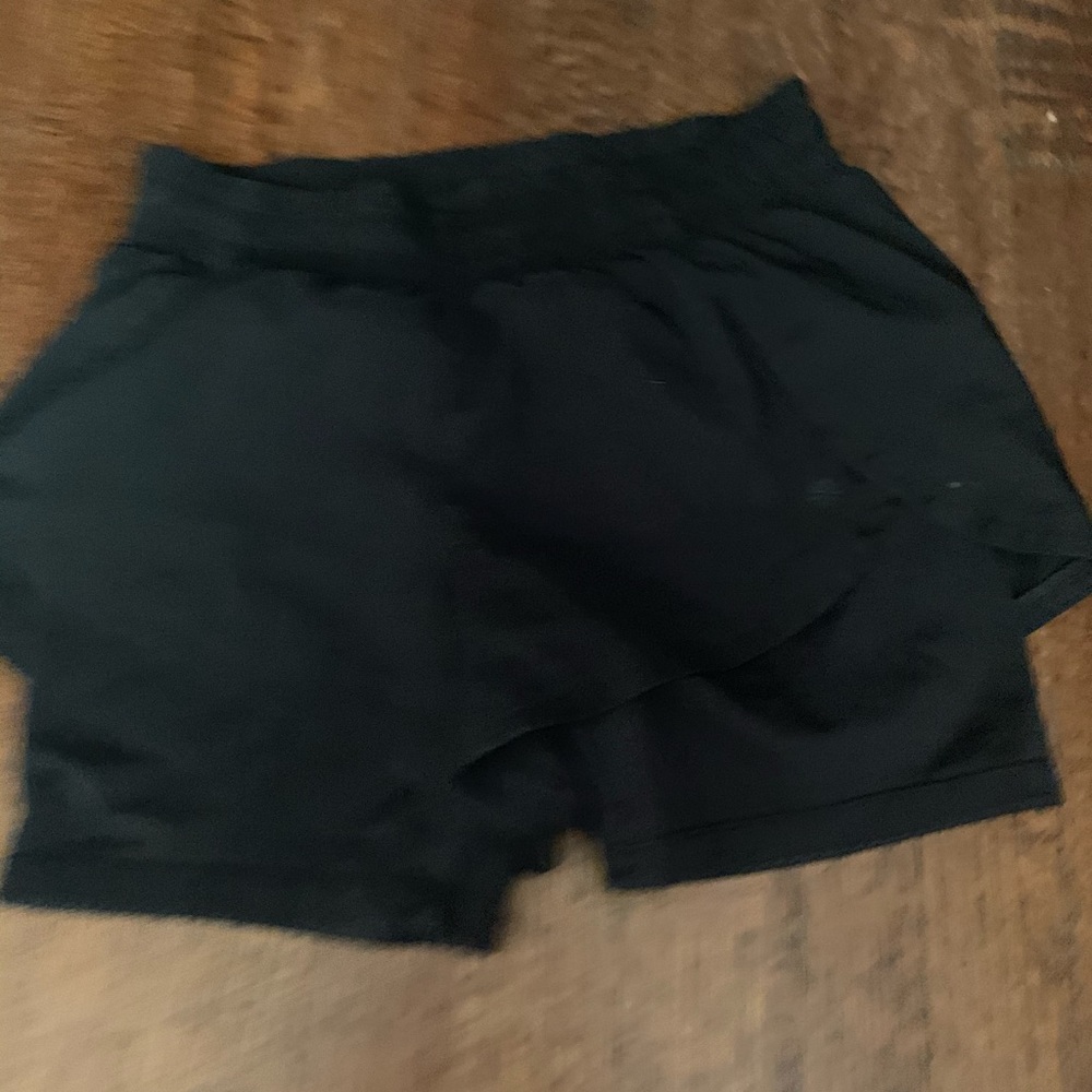 athleta black shorts